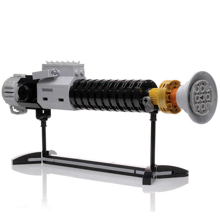 Custom LEGO Obi-Wan Kenobi Lightsaber w/ Stand made using LEGO parts - Just $99.99! Shop now at Retro Gaming of Denver