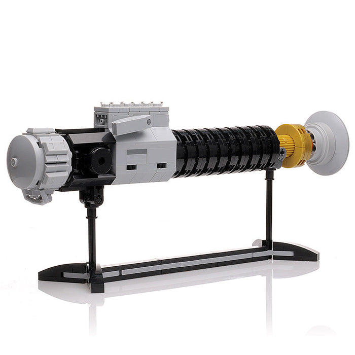 Custom LEGO Obi-Wan Kenobi Lightsaber w/ Stand made using LEGO parts - Just $99.99! Shop now at Retro Gaming of Denver