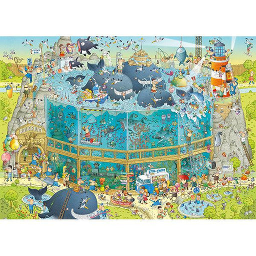 Ocean Habitat Funky Zoo 1000 Piece Jigsaw Puzzle Heye - for just $29.99! 