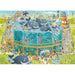 Ocean Habitat Funky Zoo 1000 Piece Jigsaw Puzzle Heye - for just $29.99! 