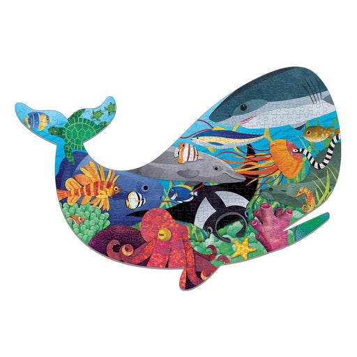 Ocean Life 300 Piece Shaped Jigsaw Puzzle Mudpuppy - for just $17.99! 