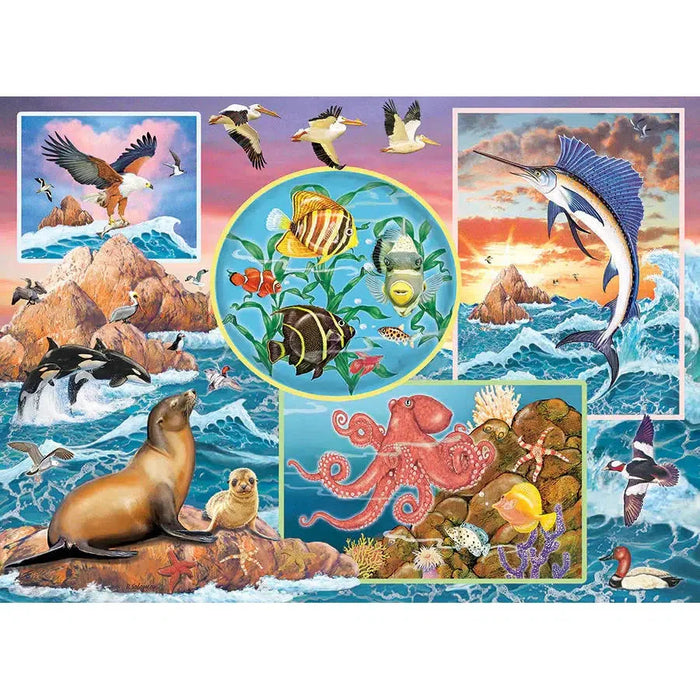 Ocean Magic 350 Piece Family Jigsaw Puzzle Cobble Hill - for just $17.99! 