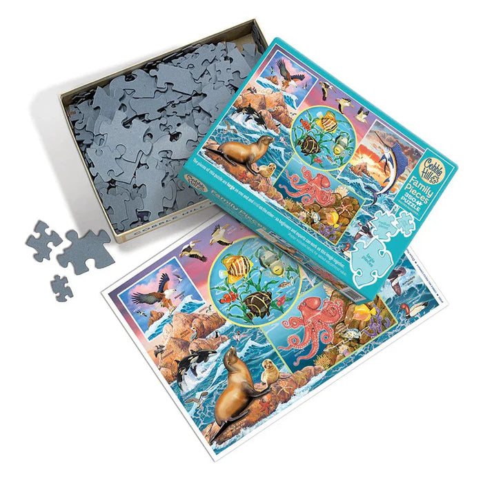 Ocean Magic 350 Piece Family Jigsaw Puzzle Cobble Hill - for just $17.99! 