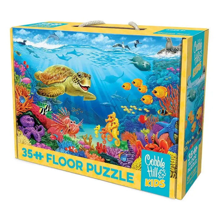 Ocean Reef 35 Piece Floor Jigsaw Puzzle Cobble Hill - for just $19.99! 