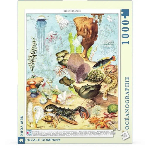 Oceanography 1000 Piece Jigsaw Puzzle NYPC - for just $28.99! 