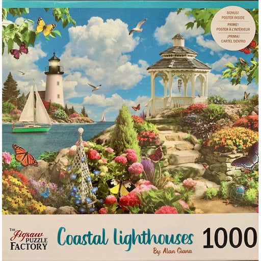 Oceanside Park Costal Lighthouses 1000 Piece Jigsaw Puzzle Leap Year - for just $10.99! 