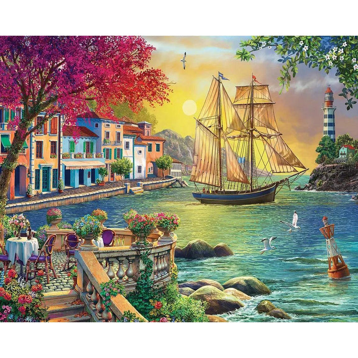 Oceanside Sunset 1000 Piece Jigsaw Puzzle Springbok - for just $19.99! 