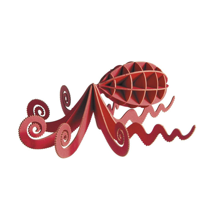 Octopus 3D Cardboard Model Kit Fridolin - for just $7.99! 