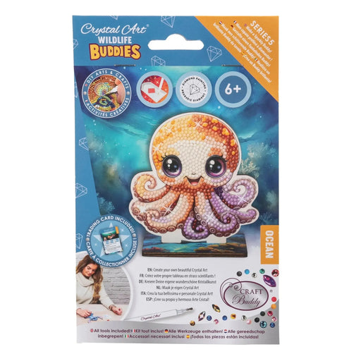 Octopus "Ocean" Crystal Art Buddies Kit Craft Buddy - for just $5.99! 