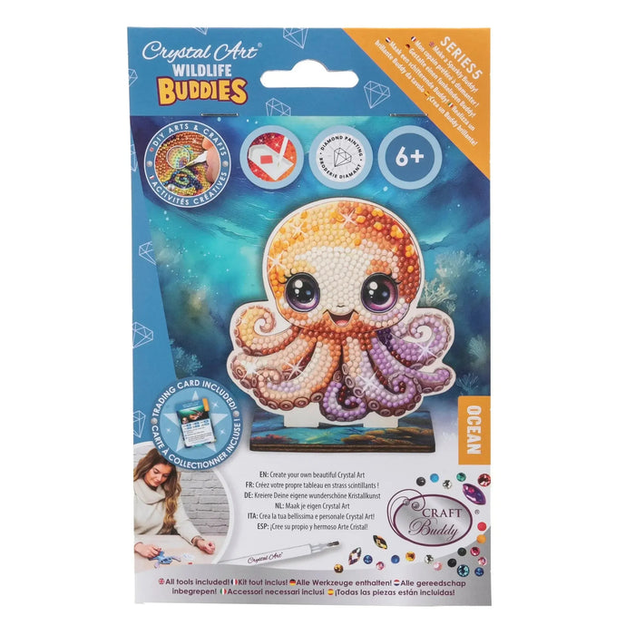 Octopus "Ocean" Crystal Art Buddies Kit Craft Buddy - for just $5.99! 