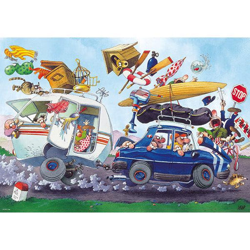 Off on Holiday! Cartoon Classics 500 Piece Jigsaw Puzzle Heye - for just $19.99! 