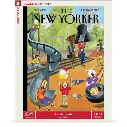 Off the Leash 1000 Piece Jigsaw Puzzle NYPC - for just $24.99! 