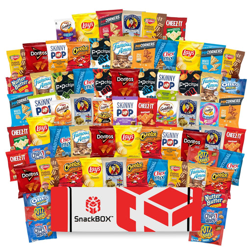 OFFICE CHIPS & COOKIES CATERING VARIETY CARE PACKAGE (70 Snacks) - for just $79.99! 