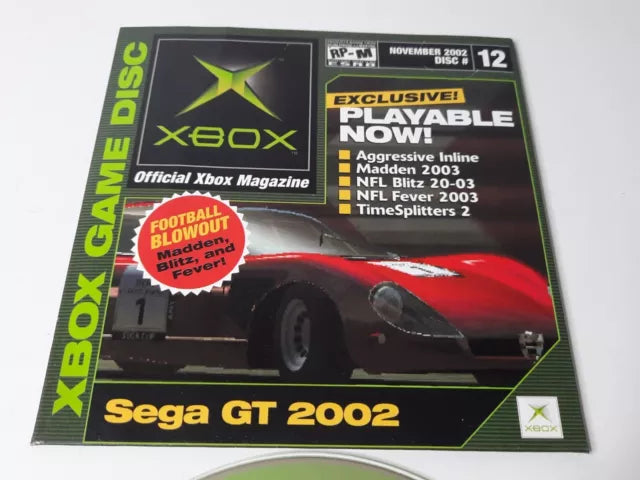 Ofiicial Xbox Magazine Demo Disc #12 (Xbox) - for just $0! 