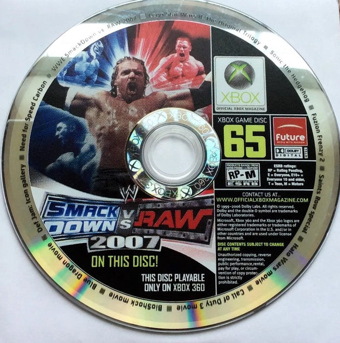 Official Xbox Magazine Demo Disc #65 (Xbox 360) - for just $7.99! 