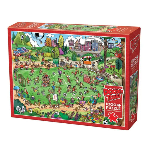 Offside Antics 1000 Piece Jigsaw Puzzle Cobble Hill - for just $20.99! 