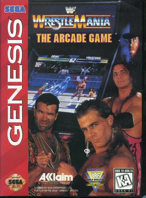 WWF Wrestlemania Arcade Game (Sega Genesis) - for just $0! 