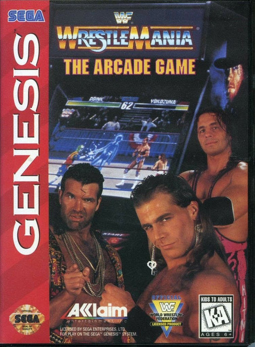 WWF Wrestlemania Arcade Game (Sega Genesis) - for just $0! 