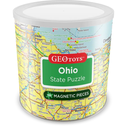 Ohio State 100 Piece Magnetic Jigsaw Puzzle Geotoys - for just $11.99! 