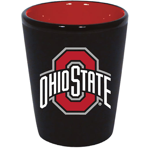 Ohio State Buckeyes Matte Black/Inner Color Shot Glass - for just $9.99! 
