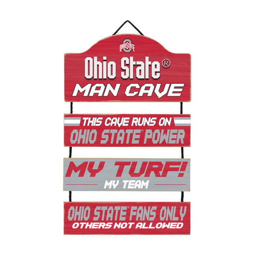 Ohio State Buckeyes Wooden Man Cave Sign - for just $29.99! 