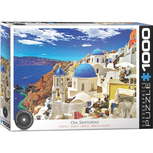 Oia Santorini Greece 1000 Piece Jigsaw Puzzle Eurographics - for just $19.99! 