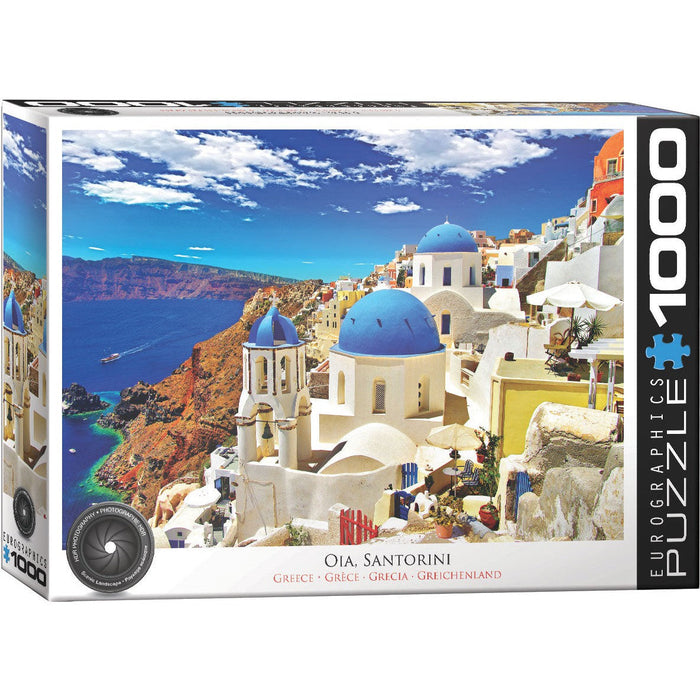 Oia Santorini Greece 1000 Piece Jigsaw Puzzle Eurographics - for just $19.99! 