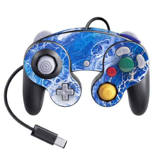 Nintendo Game Cube Controller Super Smash Bros Oil Paint Series Skins - for just $14! 