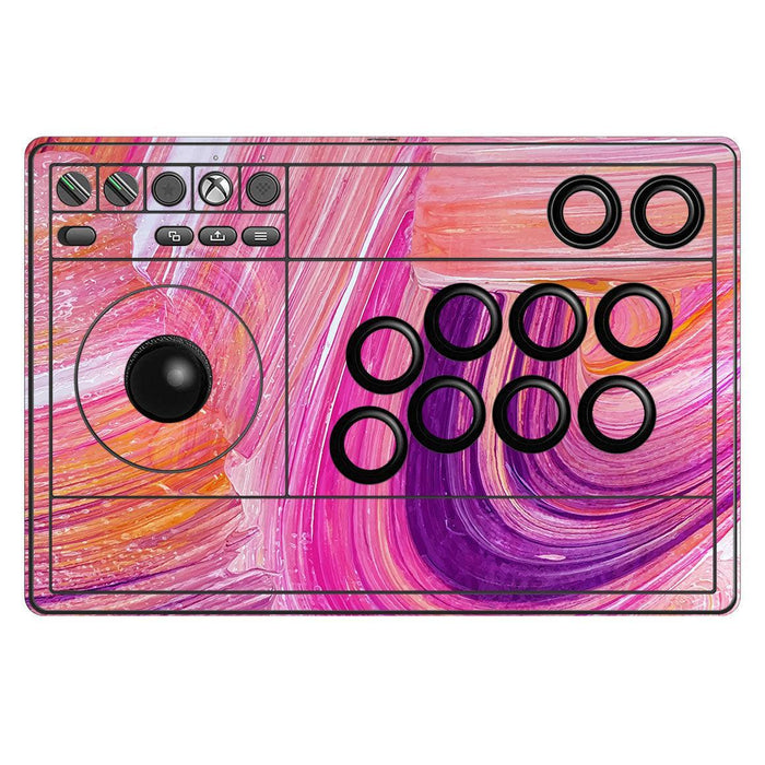 8Bitdo Arcade Stick for Xbox Oil Paint Series Skins - for just $21.95! 