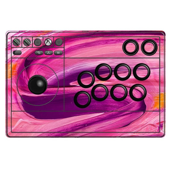 8Bitdo Arcade Stick for Xbox Oil Paint Series Skins - for just $21.95! 