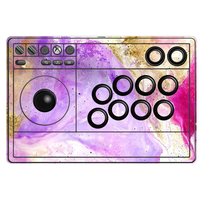 8Bitdo Arcade Stick for Xbox Oil Paint Series Skins - for just $21.95! 