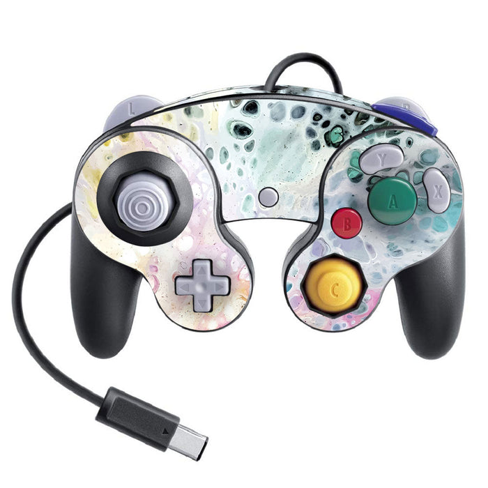 Nintendo Game Cube Controller Super Smash Bros Oil Paint Series Skins - for just $14! 