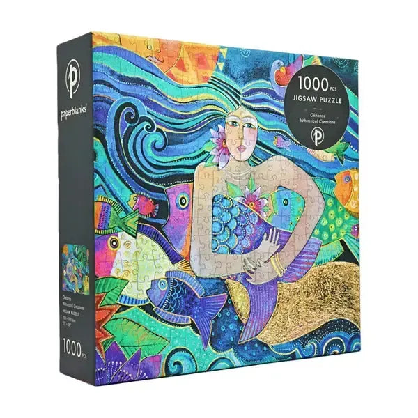 Okeanos Whimsical Creations 1000 Piece Jigsaw Puzzle Paperblanks - for just $25.99! 