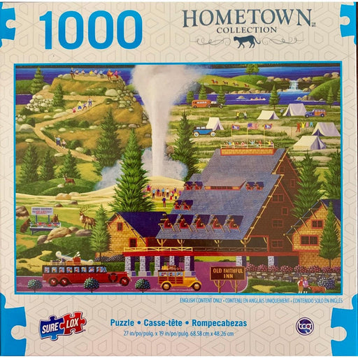Old Faithful Hometown Collection 1000 Piece Jigsaw Puzzle Sure Lox - for just $14.99! 