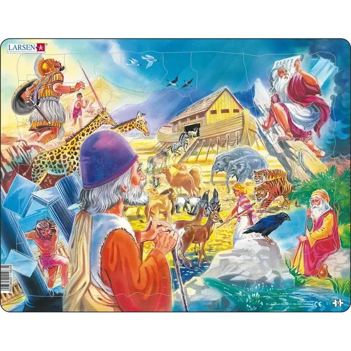 Old Testament Collage 53 Piece Tray Jigsaw Puzzle Larsen - for just $11.99! 