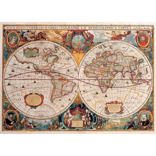 Old World Map 1000 Piece Jigsaw Puzzle Peter Pauper - for just $19.99! 