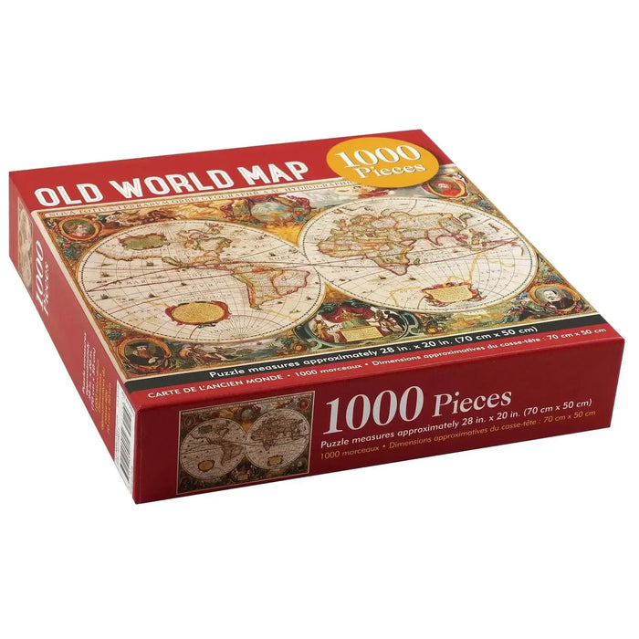 Old World Map 1000 Piece Jigsaw Puzzle Peter Pauper - for just $19.99! 