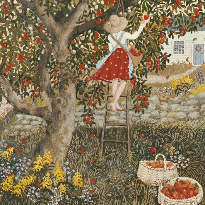 Oldest in the Orchard by Loré Pemberton 100 Piece Mini Jigsaw Puzzle NYPC - for just $14.99! 