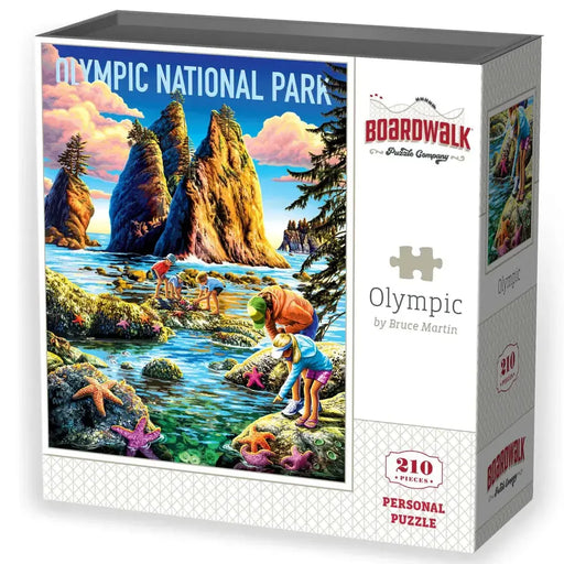 Olympic National Park 210 Piece Jigsaw Puzzle Boardwalk - for just $11.99! 