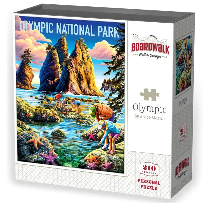 Olympic National Park 210 Piece Jigsaw Puzzle Boardwalk - for just $11.99! 