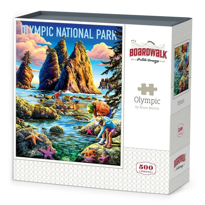 Olympic National Park 500 Piece Jigsaw Puzzle Boardwalk - for just $21.99! 
