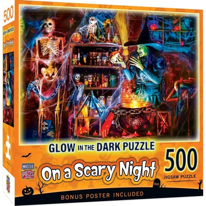 On a Scary Night 500 Piece Jigsaw Puzzle MasterPieces - for just $16.99! 