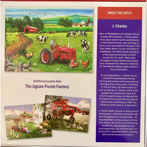 On the Farm McCormick Farmall 1000 Piece Jigsaw Puzzle Leap Year - for just $14.99! 