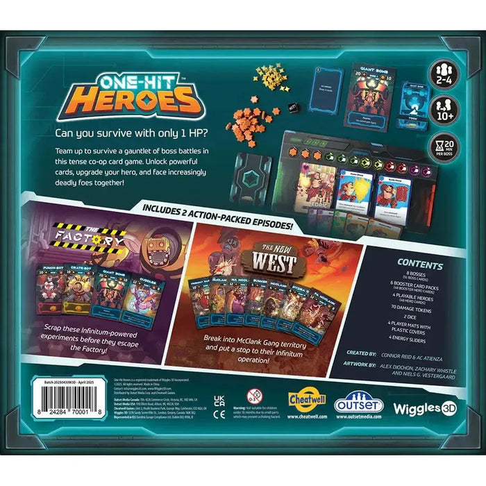 One-Hit Heroes Season 1 - Card & Dice Co-Op Boss Rush Game - Outset - for just $39.99! 