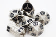 Dice 51: Onyx Ethers - Metal RPG Dice Set - for just $44.99! 
