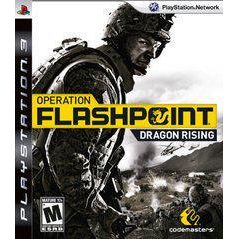 Front cover view of Operation Flashpoint: Dragon Rising Playstation 3