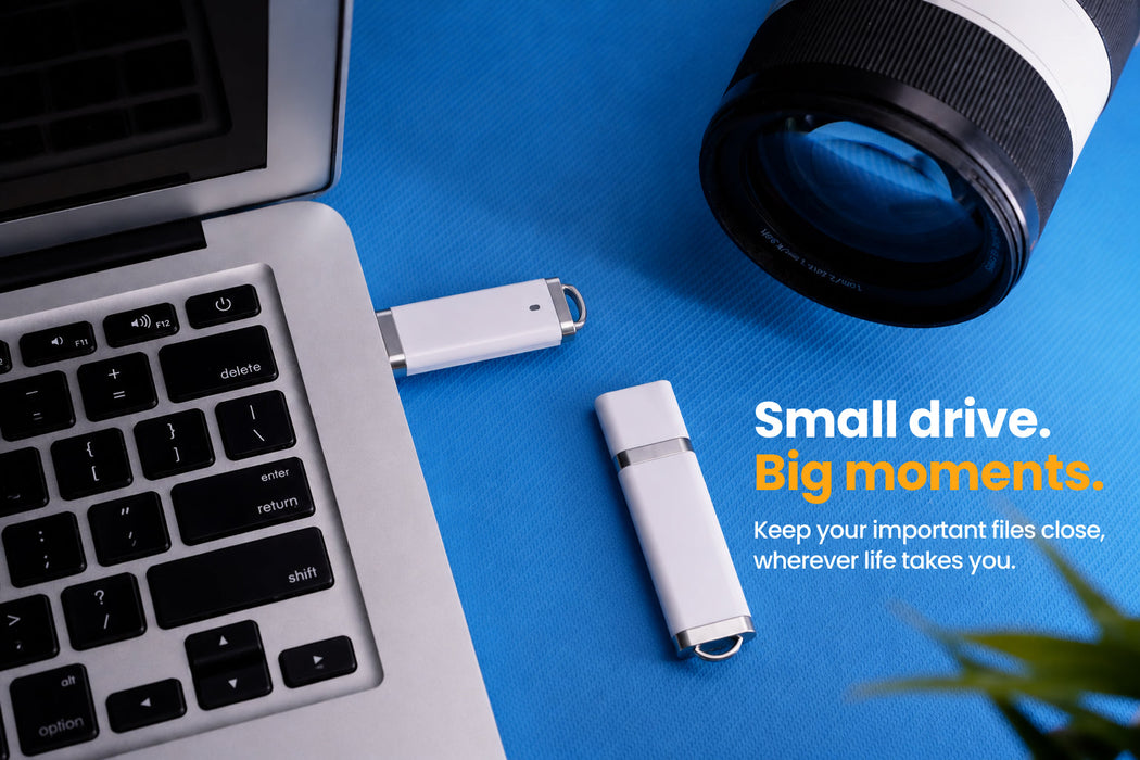 DE Style USB 2.0 Flash Drive Unprinted - for just $1.99! 