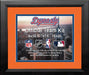 NHL Hockey Photo Picture Frame Kit - Edmonton Oilers (Orange Matting, Blue Trim) - for just $29.99! 
