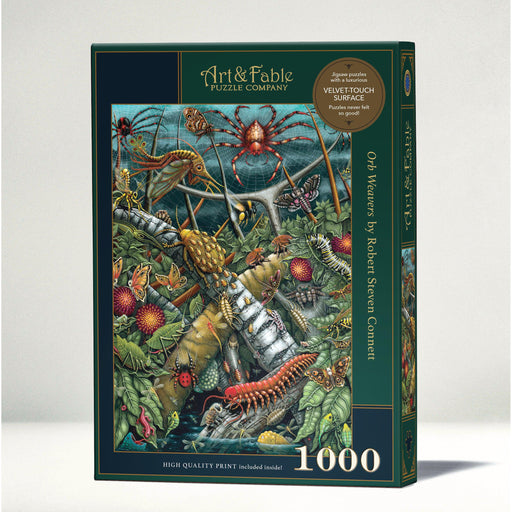 Orb Weavers 1000 Piece Premium Jigsaw Puzzle Art & Fable - for just $34.99! 