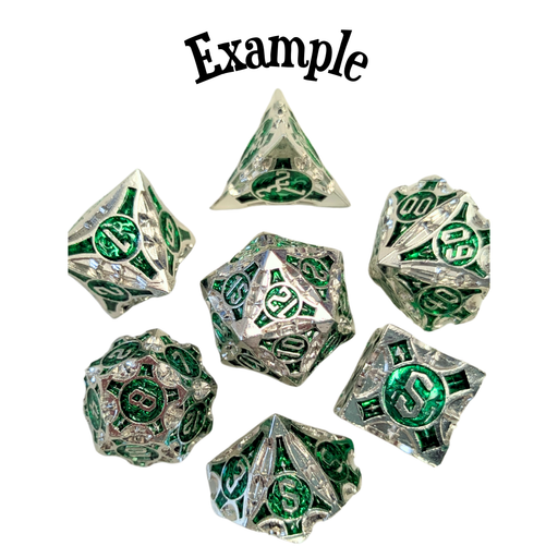 MDG Metal Mystery Dice Set - for just $39.99! 